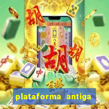 plataforma antiga do tigre